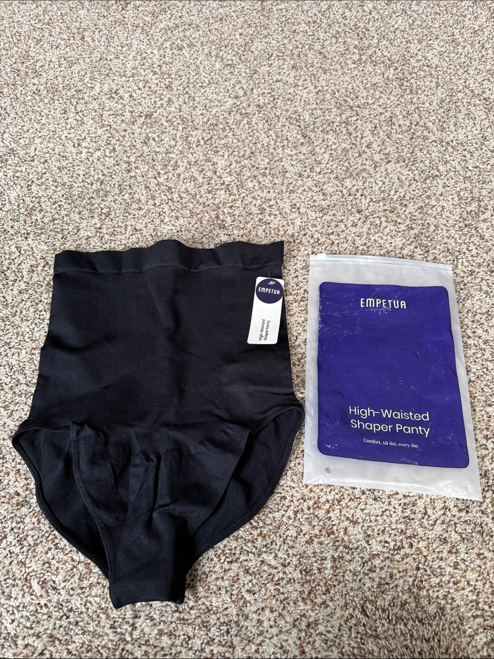High-Waisted Shaper Panty - Black